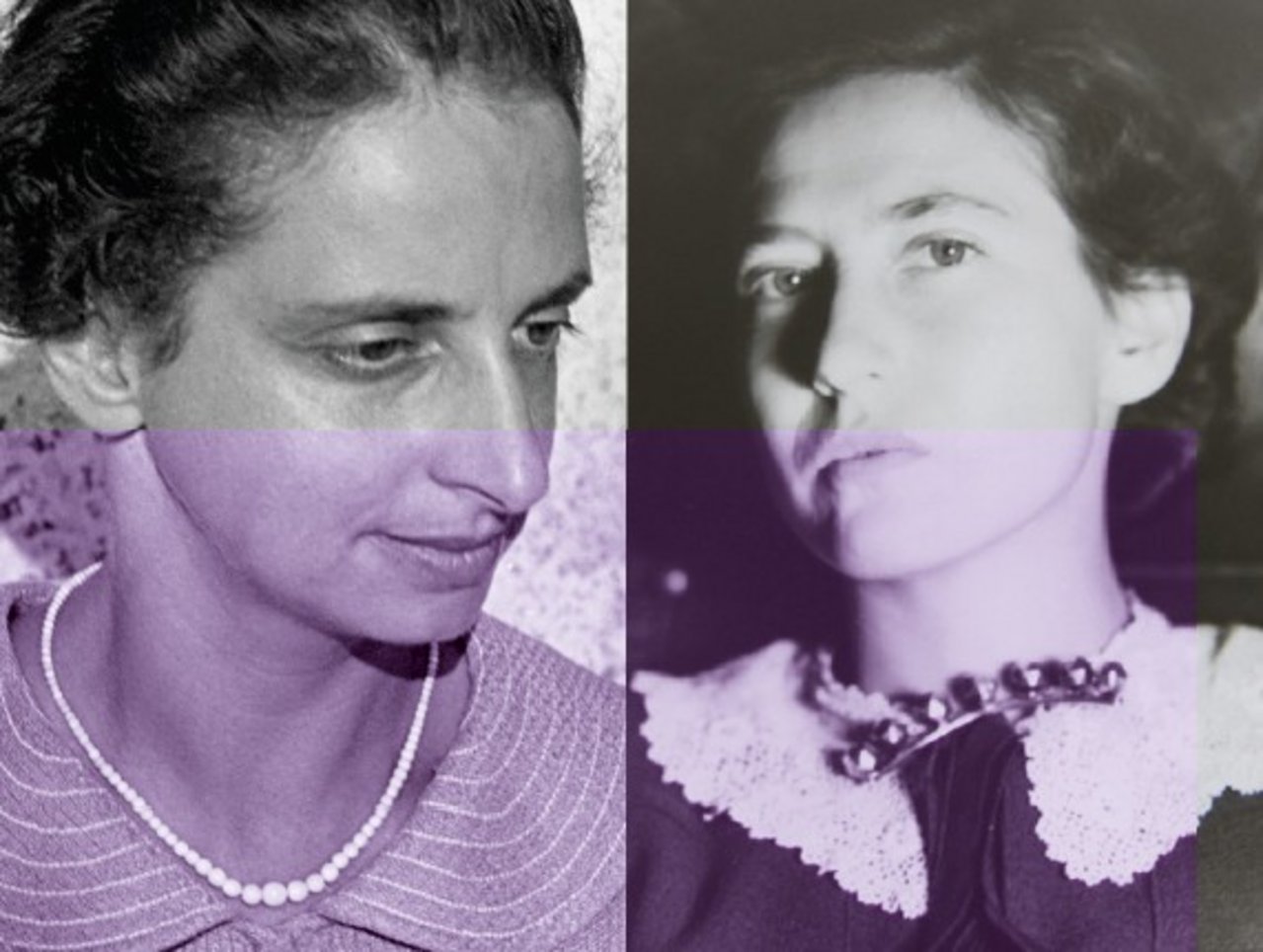 Elisabeth Springer und Maria Luiko Maria Luiko (rechts), © Stadtarchiv München, Elisabeth Springer (links), © Familienbesitz Judith Rosenthal