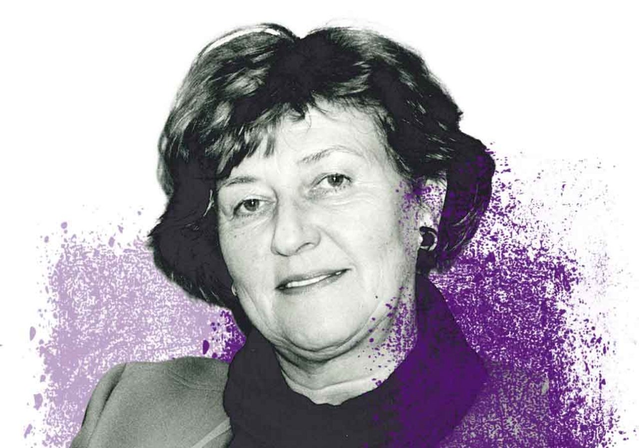 Geschichte zum Verein: Vereinsvorsitzende Gretl Rueff